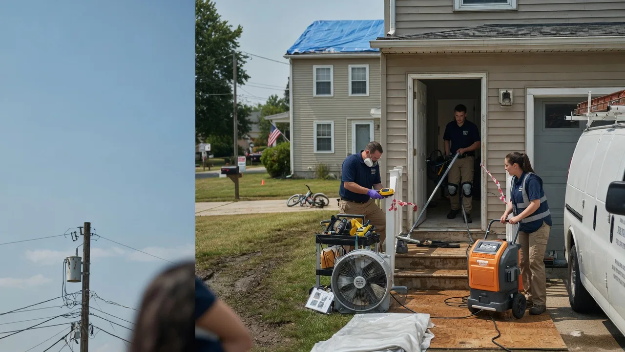 Water Damage Repair in Alamo, IN near me